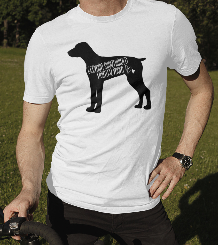 German Shorthaired Pointer Mom ♥ T-Shirt