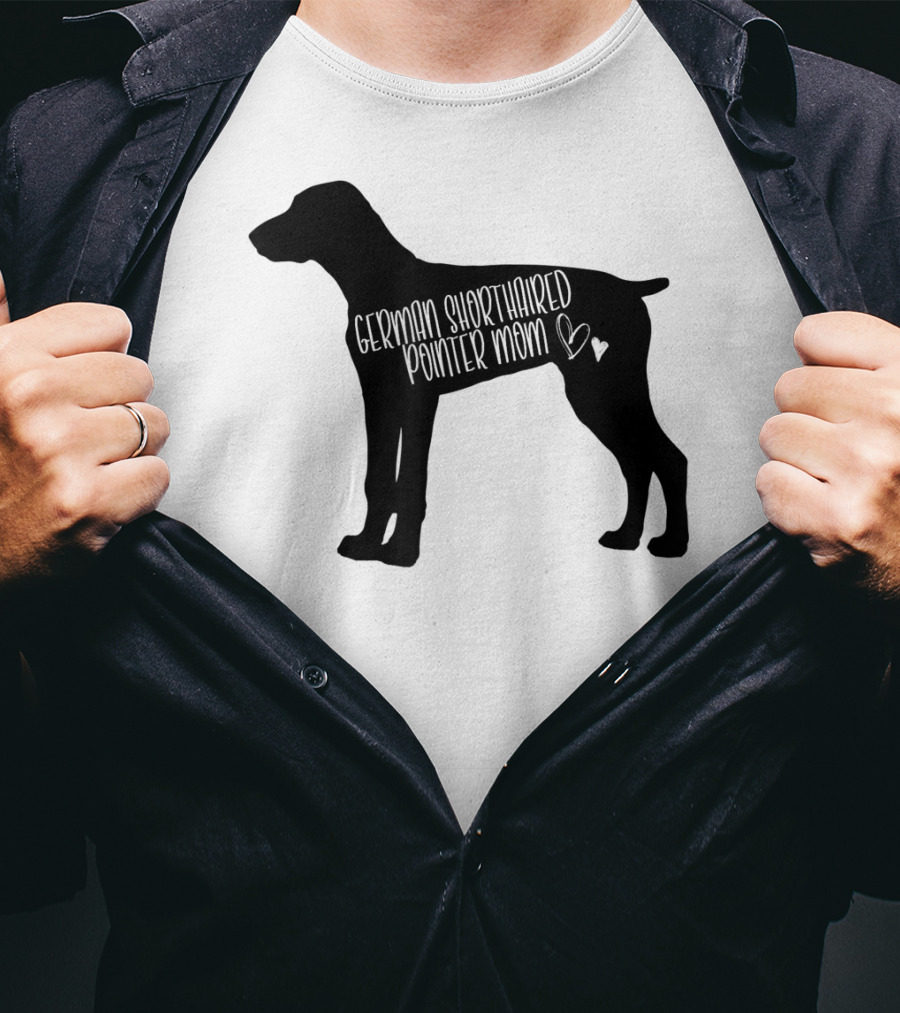 German Shorthaired Pointer Mom ♥ T-Shirt