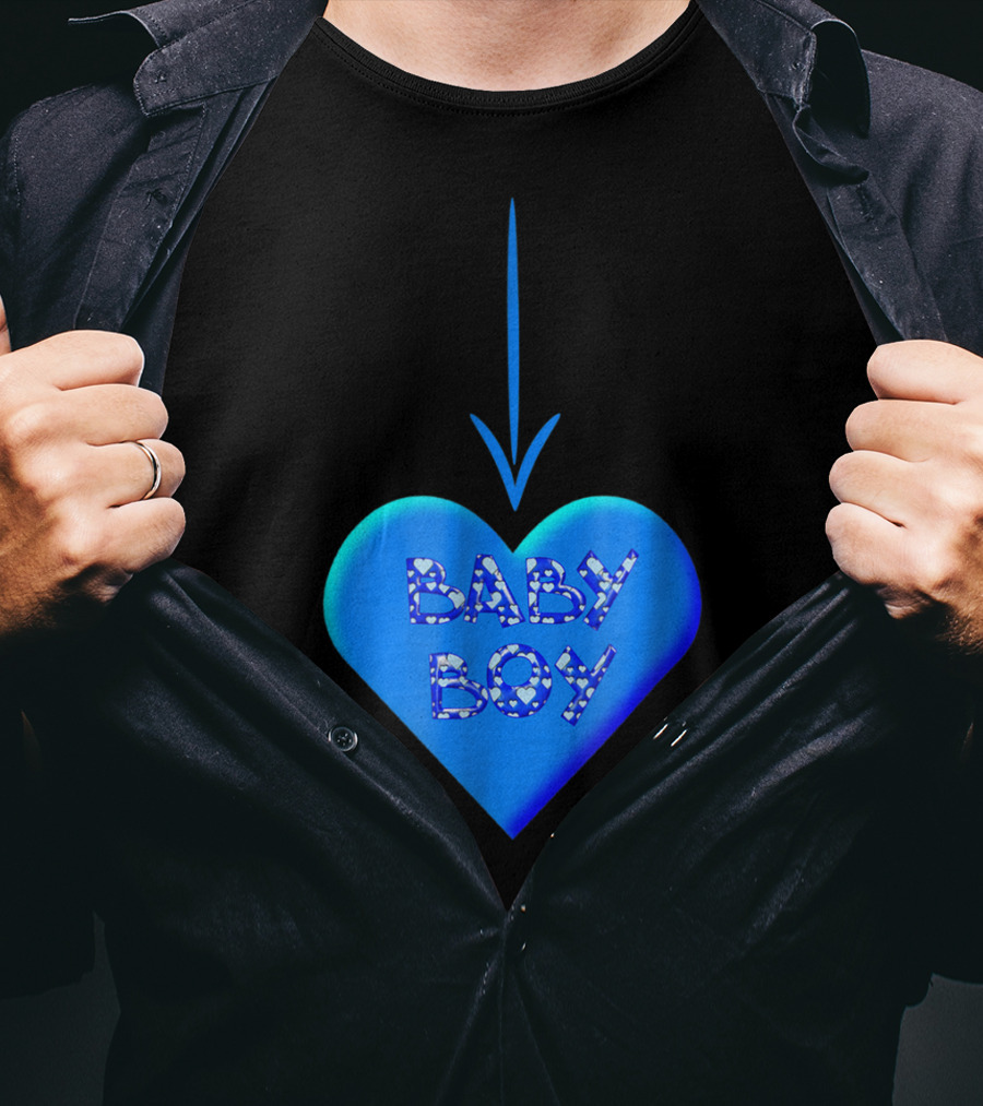 Baby Boy Cute Pregnancy To Be It's A Boy Mommy T-Shirt