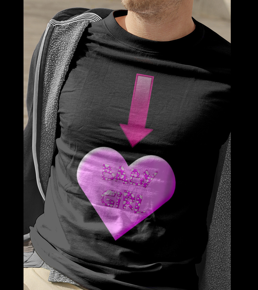 Baby Girl Mommy Cute Pregnancy It’s A Girl T-Shirt