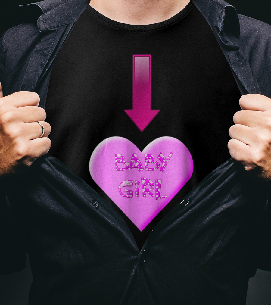 Baby Girl Mommy Cute Pregnancy It’s A Girl T-Shirt