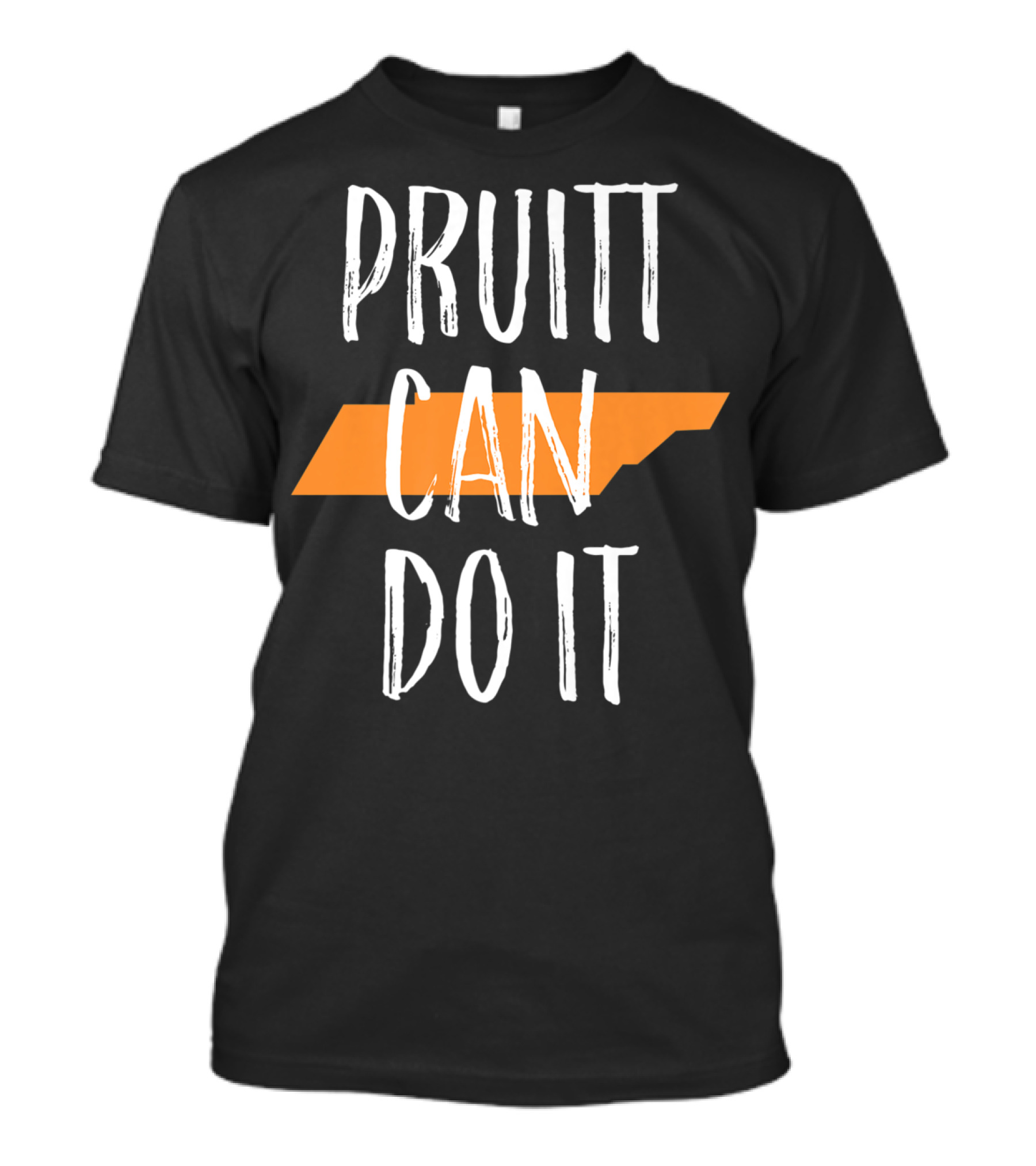 Pruitt Can Do It Tennessee Football UT Vols Time Womens T-Shirt