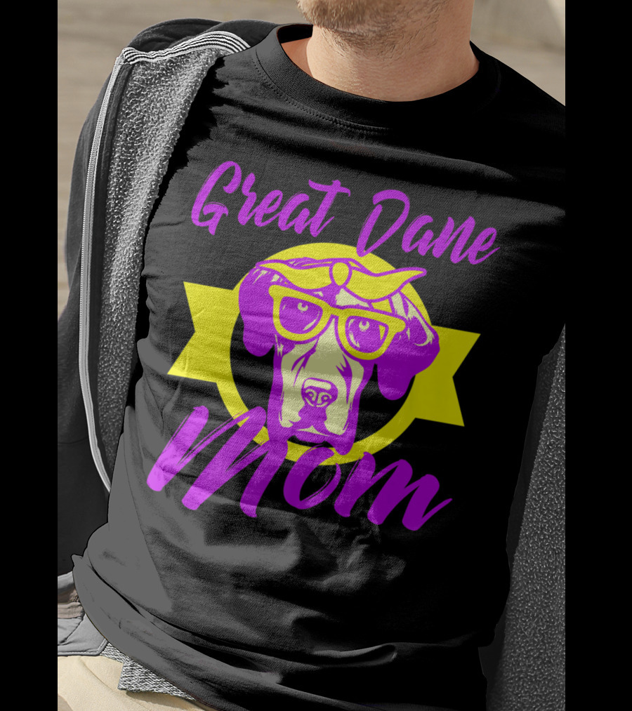 Great Dane Mom Women Puppy T-Shirt