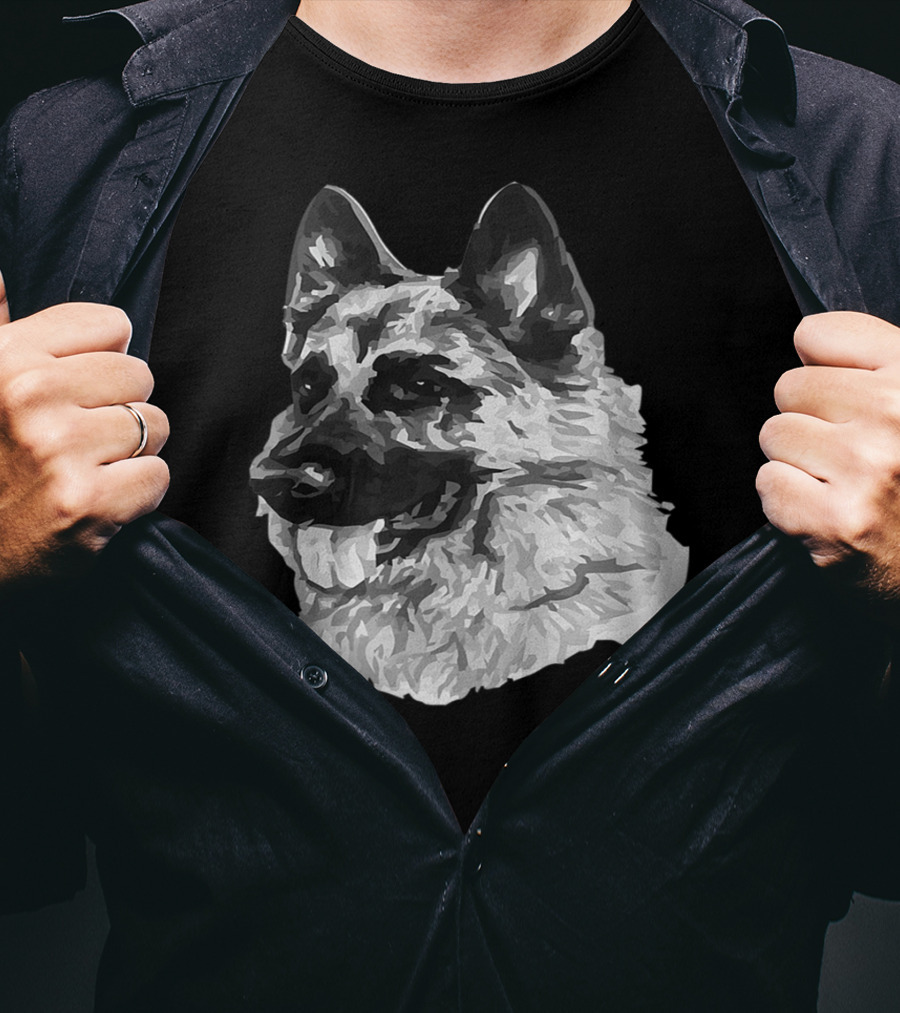 Dog Mom Dog Dad German Shepherd T-Shirt