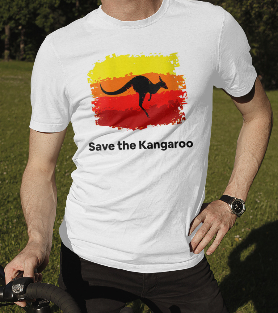 Save The Kangaroo Pray For Australia Rain T-Shirt