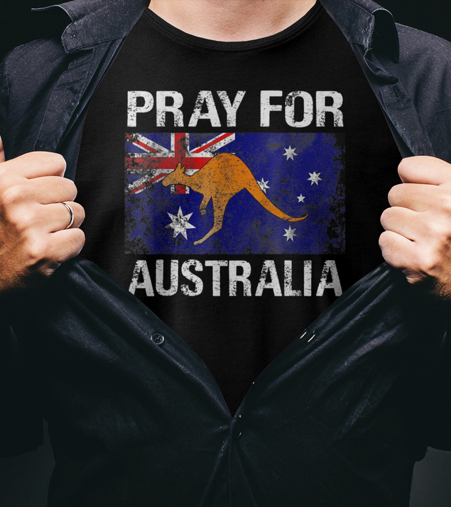 Pray For Australia Animal Rescue Extinction T-Shirt