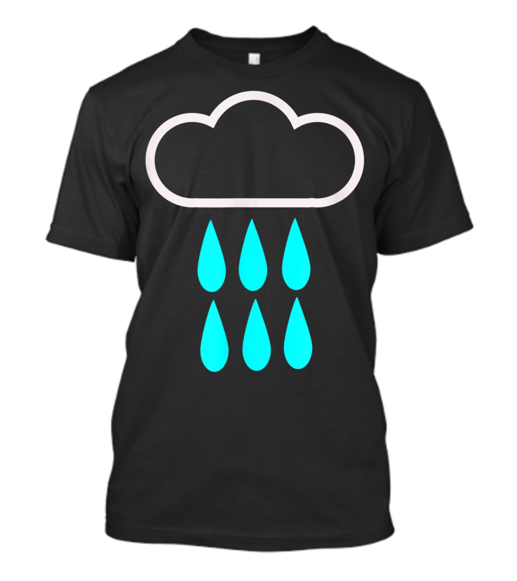 Rain For Australia Beneath The Cloud Droplets T-Shirt