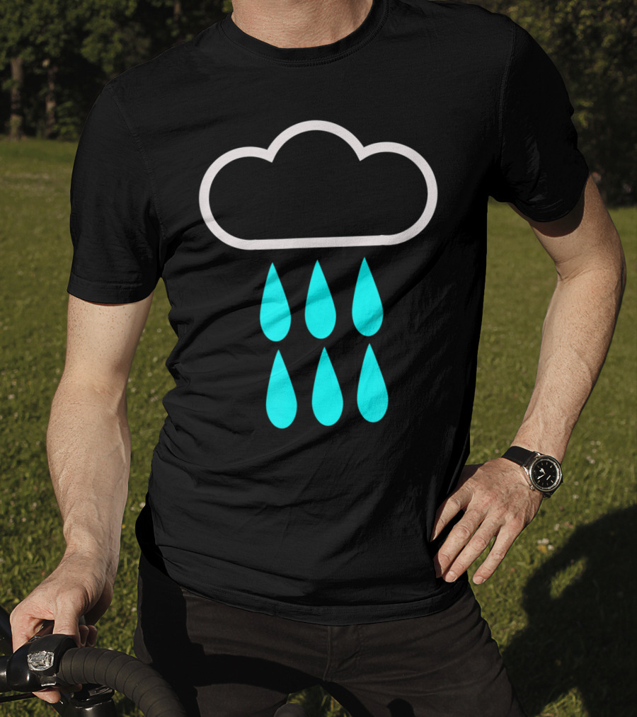 Rain For Australia Beneath The Cloud Droplets T-Shirt