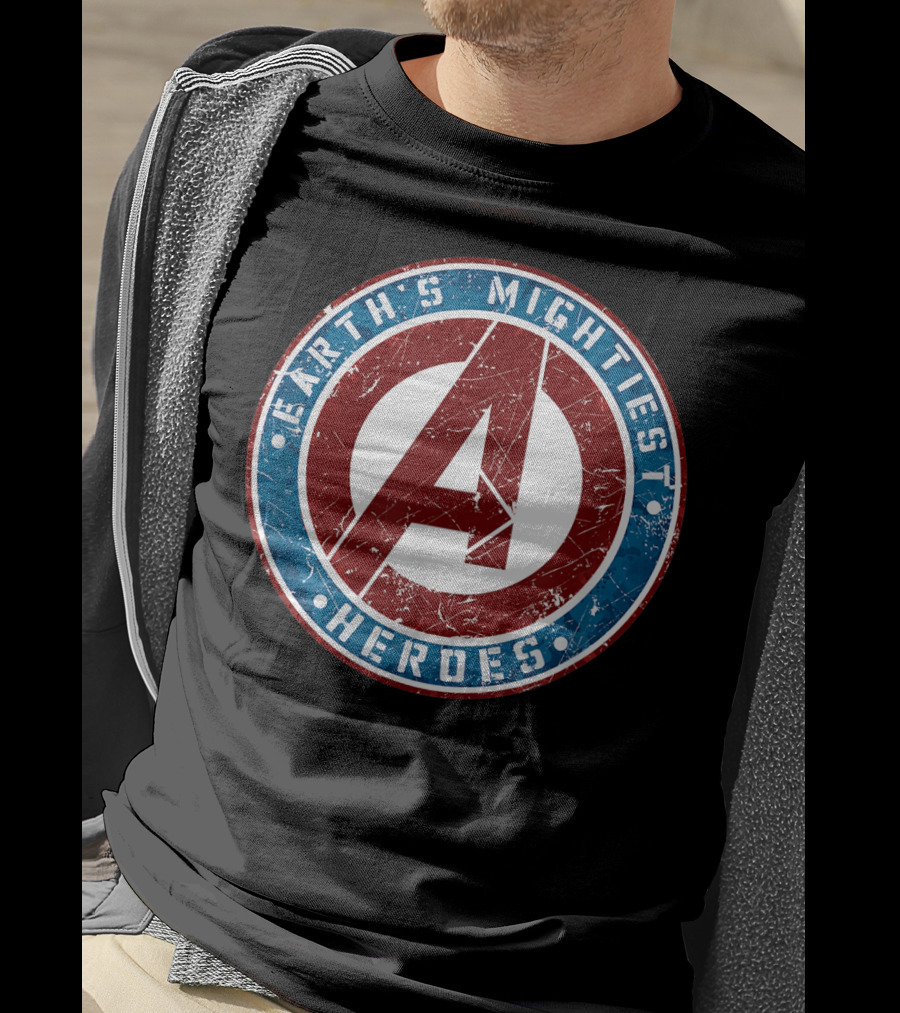 Marvel Avengers Earth's Mightiest Heroes A Symbol T-Shirt