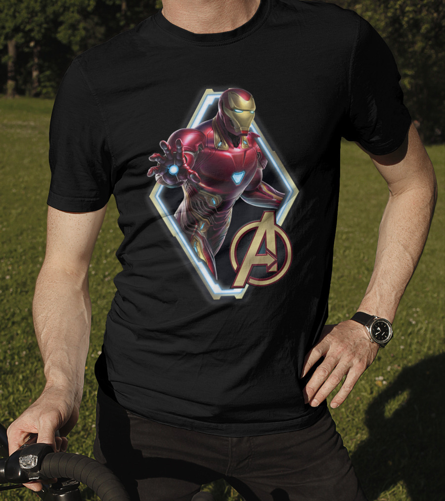 Marvel Avengers Endgame Iron Man Iconic Suit T-Shirt
