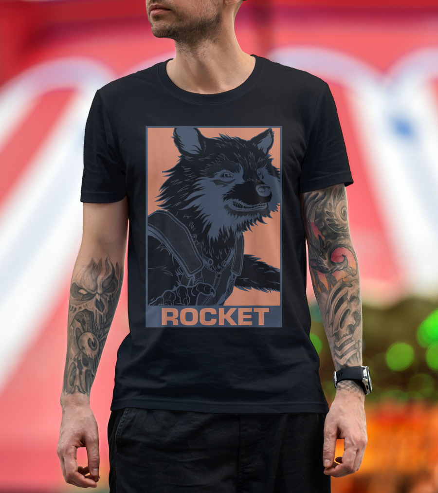 Rocket Marvel Avengers Endgame Pop T-Shirt