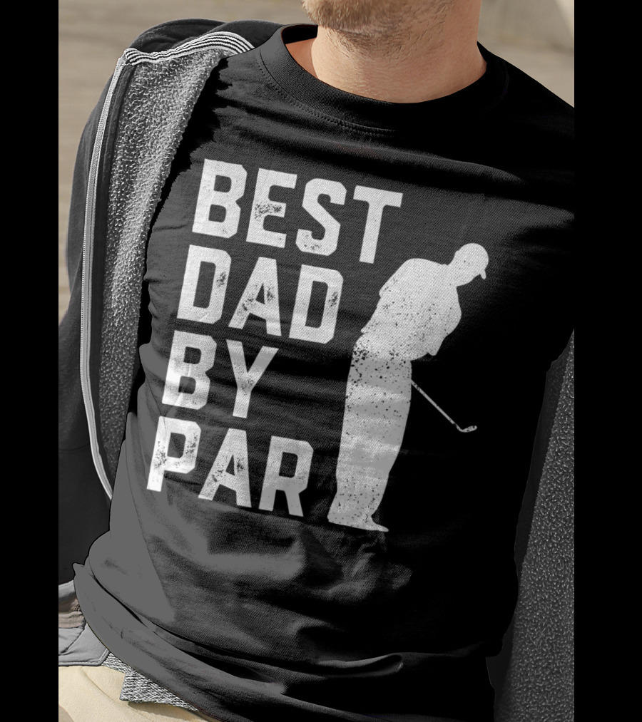 Best Dad By Par Golf Lover T-Shirt