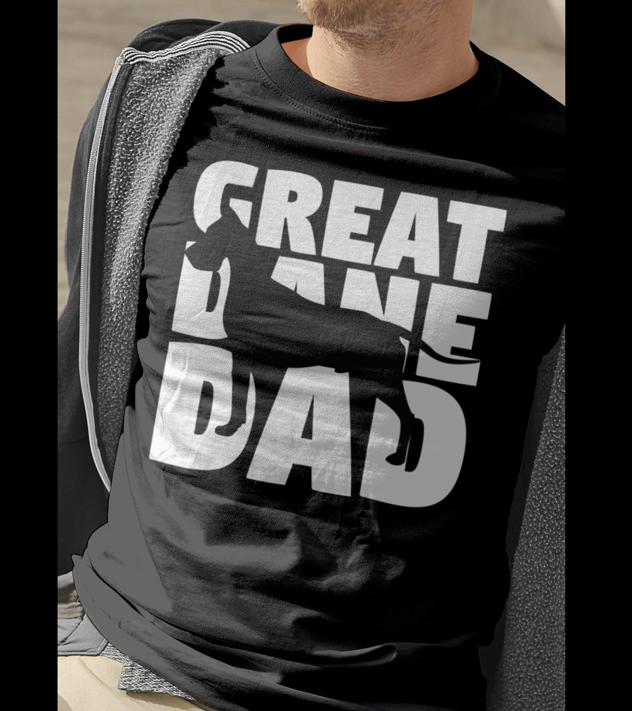 Great Dane Dad Dog Father Great Dane Dad T-Shirt