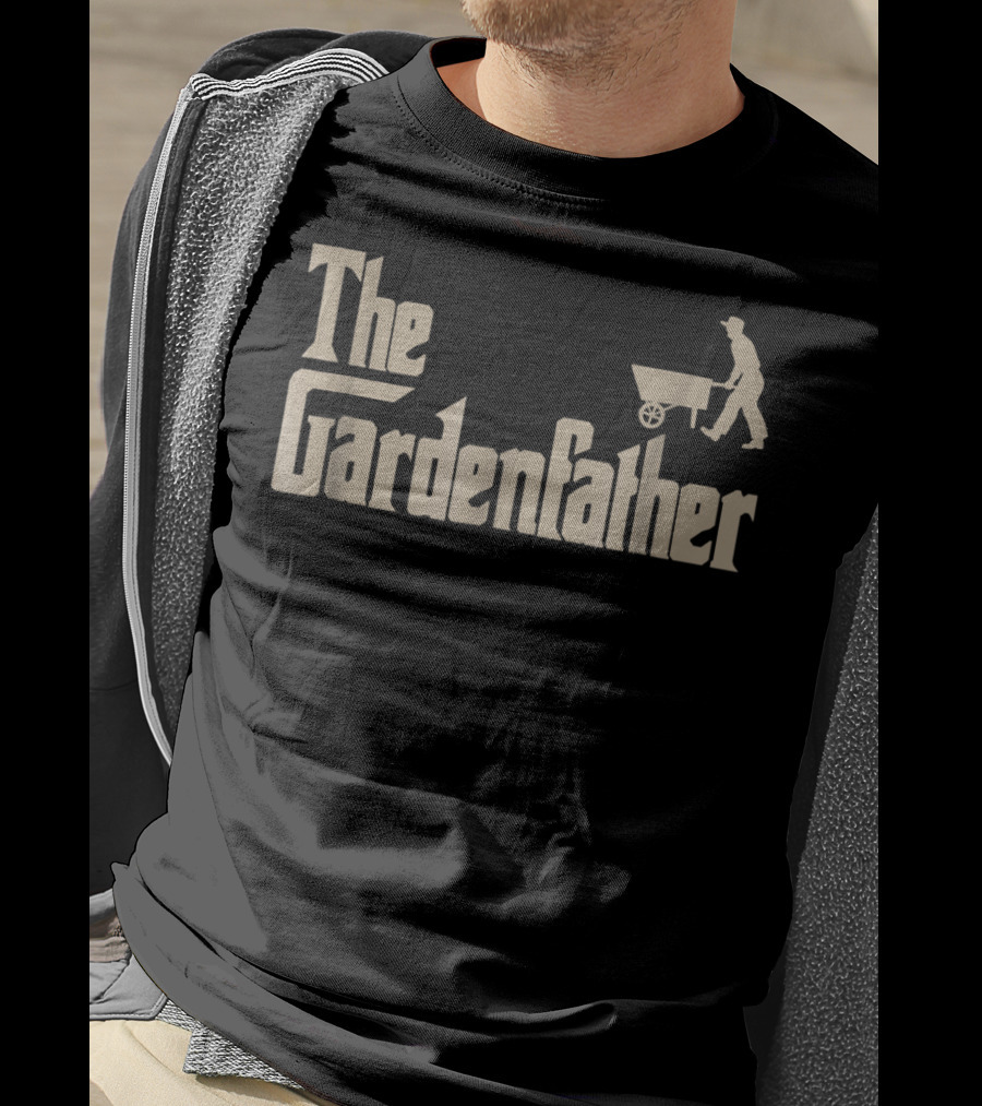 The Gardenfather Mens Best Gardening Father T-Shirt
