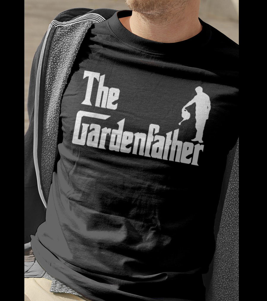 The Gardenfather Best Gardening Father Iconic Watering T-Shirt