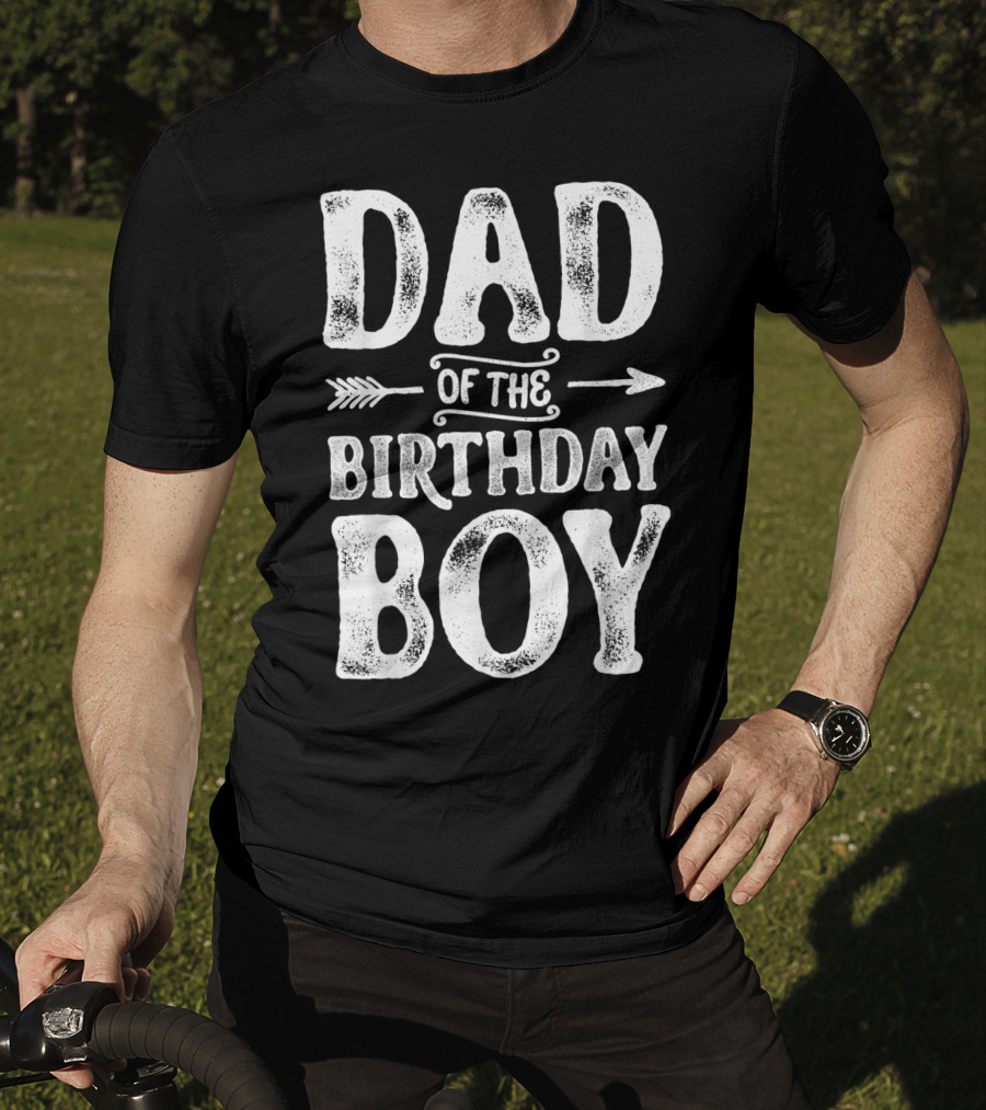 Dad Of The Birthday Boy Father Papa Dad T-Shirt