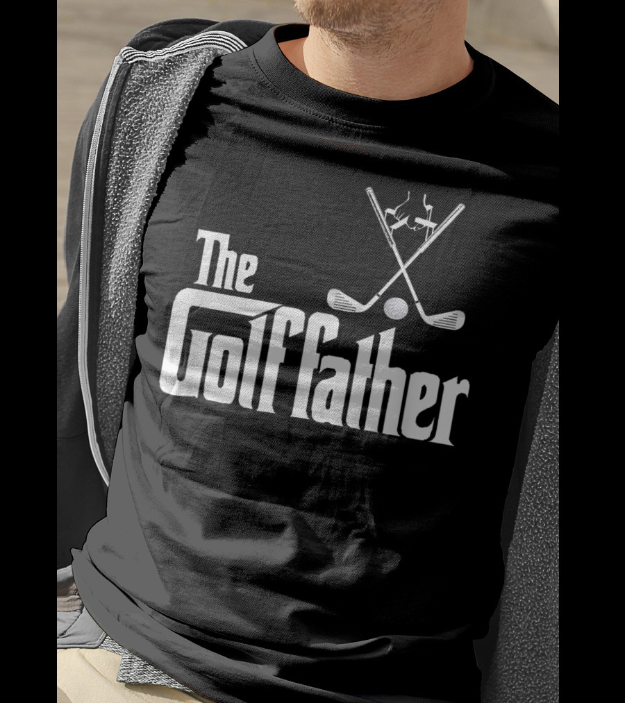 The Golffather Funny Golfing Father Iconic T-Shirt