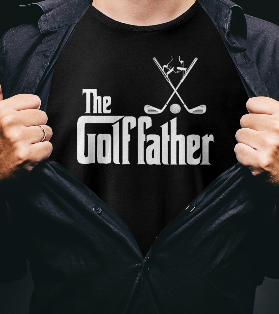 The Golffather Funny Golfing Father Iconic T-Shirt