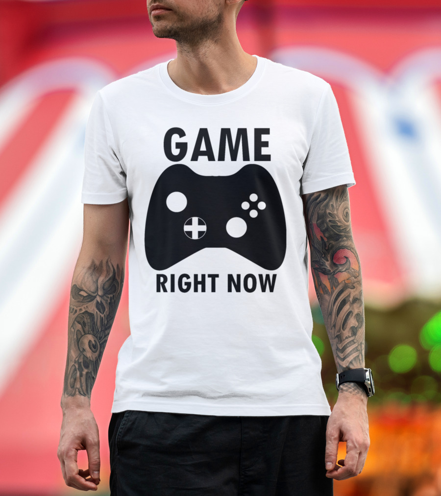 Game Right Now Video Controller T-Shirt