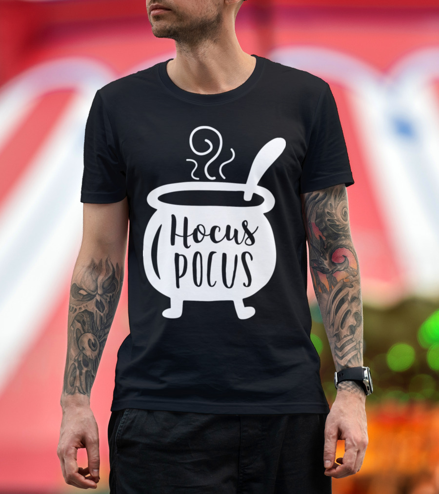 Hocus Pocus Witch's Brew Cauldron Spooky T-Shirt