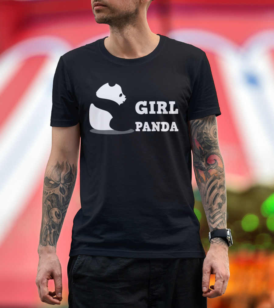 Just a Girl Who Loves Panda T-Shirt