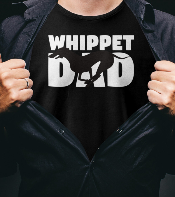 Whippet Dad Dog Father Dad Whippet T-Shirt