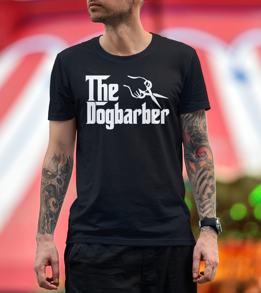 The Dogbarber Scissors Grooming Dog Hair T-Shirt