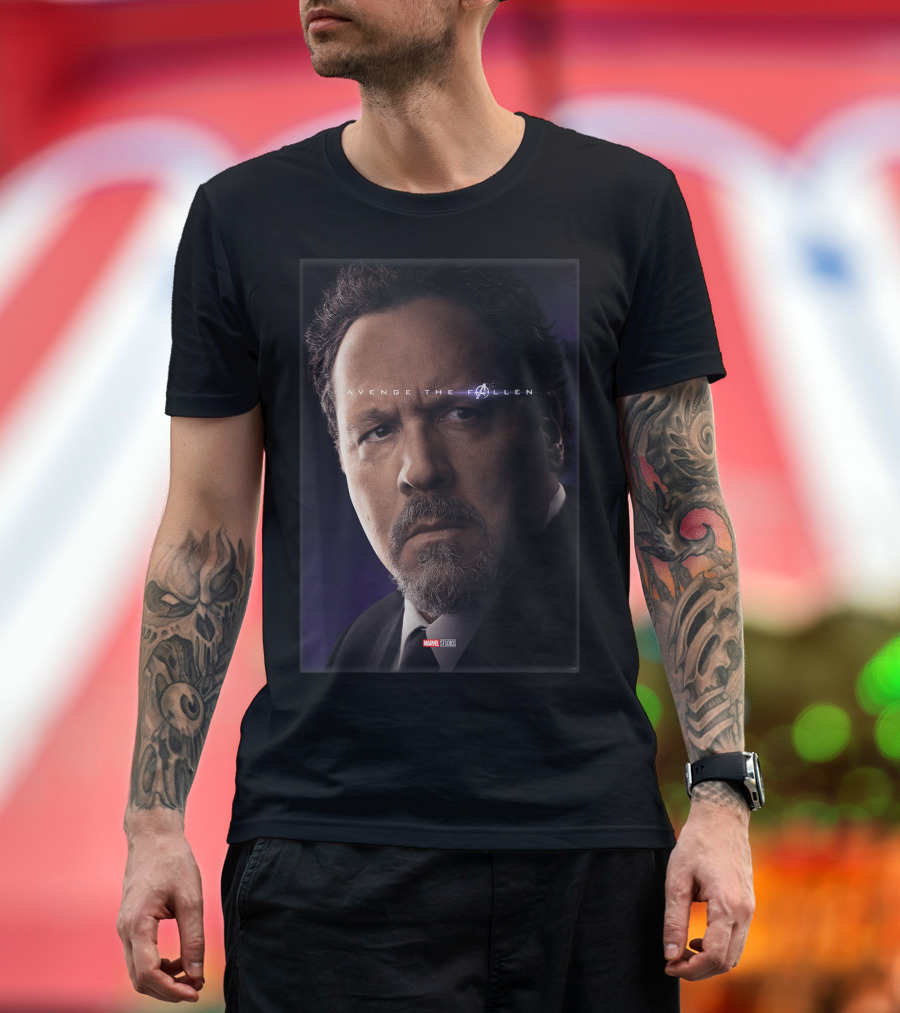 Avenge the Fallen Marvel Avengers Endgame Happy Hogan T-Shirt