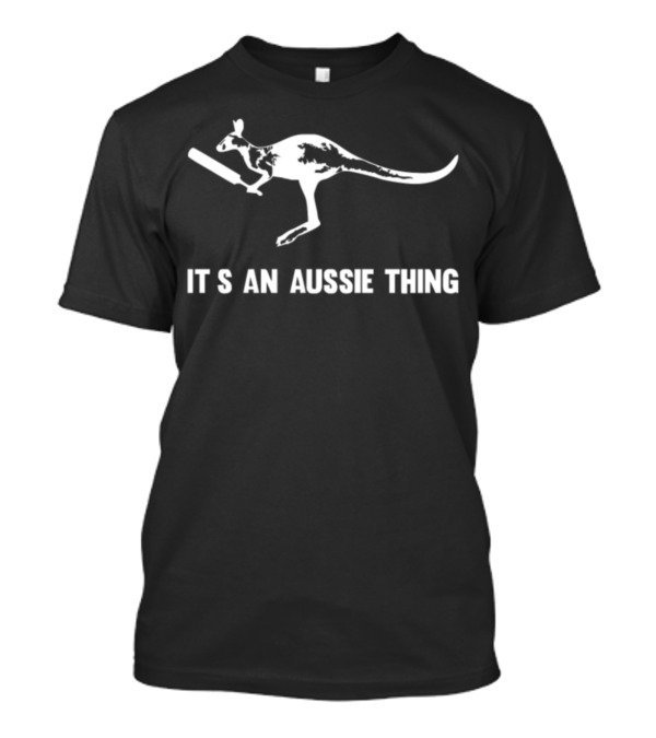 Cricket Kangaroo It's An Aussie Thing T-Shirt