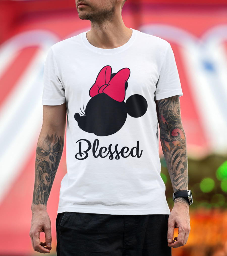 Disney Blessed Mother's Day Minnie Bow T-Shirt