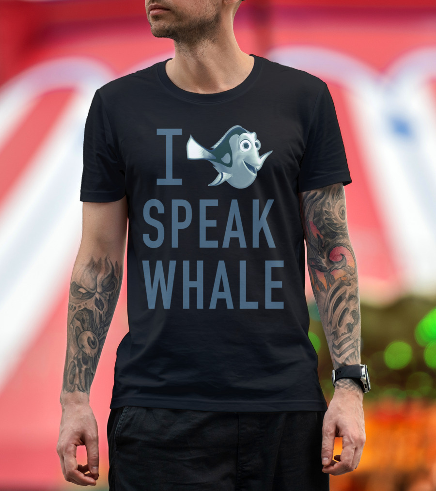 Disney Pixar Finding Dory I Speak Whale Dory Image T-Shirt