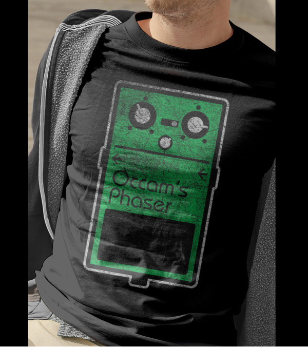 Occam's Funny Phaser Effect Pedal T-Shirt