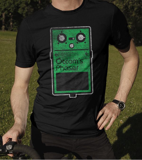 Occam's Funny Phaser Effect Pedal T-Shirt