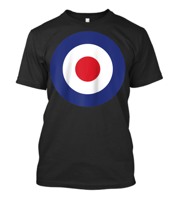 RAF Roundel British Target Bullseye Pop T-Shirt