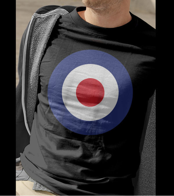 RAF Roundel British Target Bullseye Pop T-Shirt