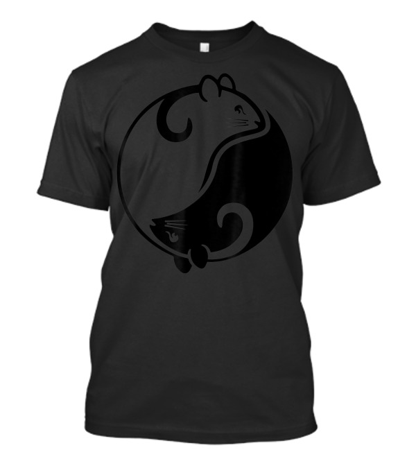 Yin Yang Year Of The Rat Happy Chinese New Year T-Shirt