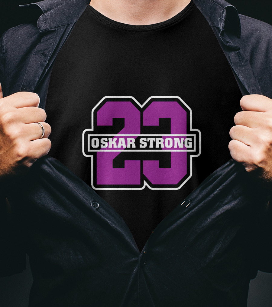 Oskar Strong 23 Philadelphia Flyers T-Shirt