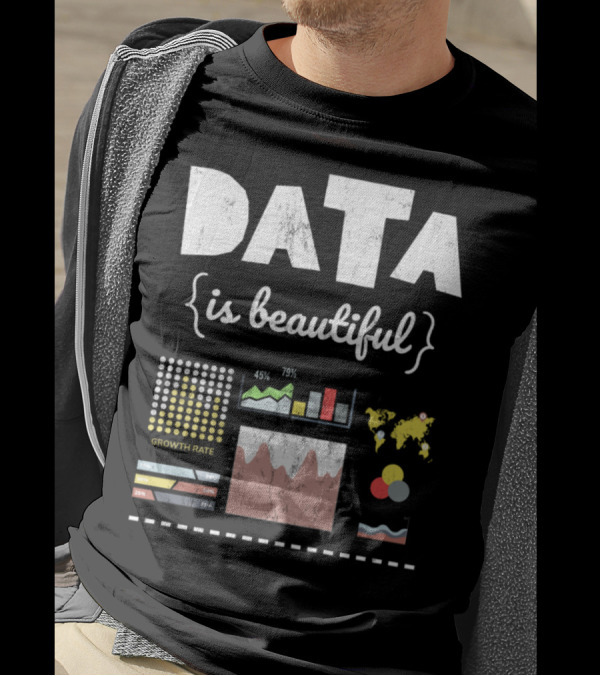 Data Is Beautiful Growth Rate Charts For Analysts Scientists Engineers T-Shirt