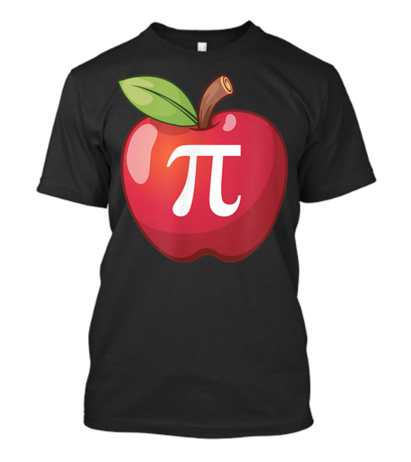 Apple Pi Math Lovers And Teachers Pi Day T-Shirt