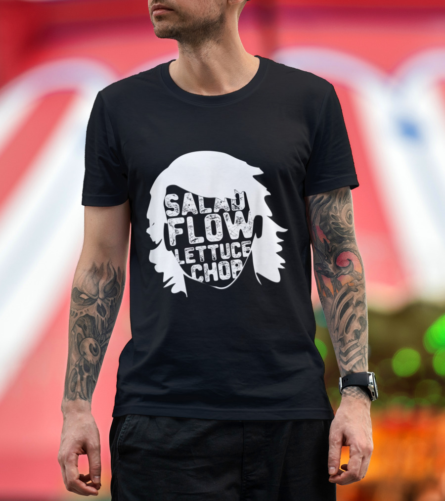 Hockey Hair Salad Flow Lettuce Chop T-Shirt