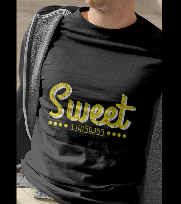 Sweet 3.14159265 Math Pi Formula Algebra T-Shirt