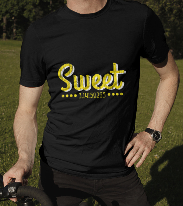 Sweet 3.14159265 Math Pi Formula Algebra T-Shirt