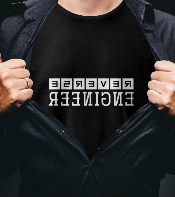 Reverse Engineer Engineer Reverse Engineer Funny Engineer T-Shirt