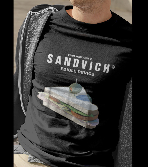 Team Fortress 2 Sandvich Edible Device T-Shirt