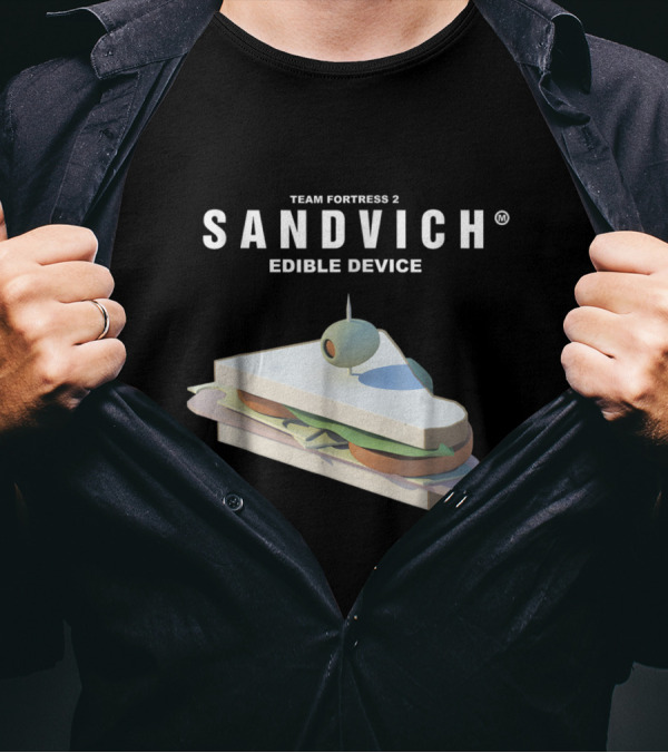 Team Fortress 2 Sandvich Edible Device T-Shirt
