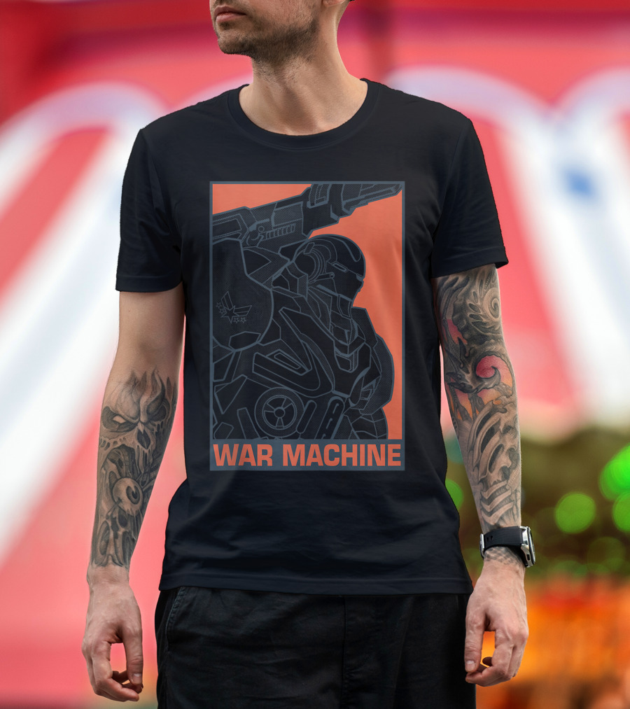 Marvel Avengers Endgame War Machine T-Shirt