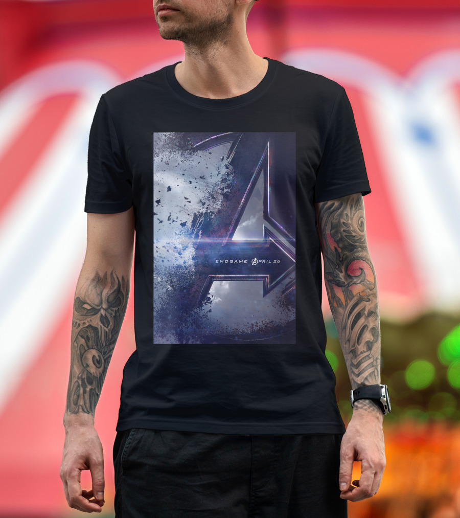 Avengers Endgame April 26 Marvel Movie T-Shirt