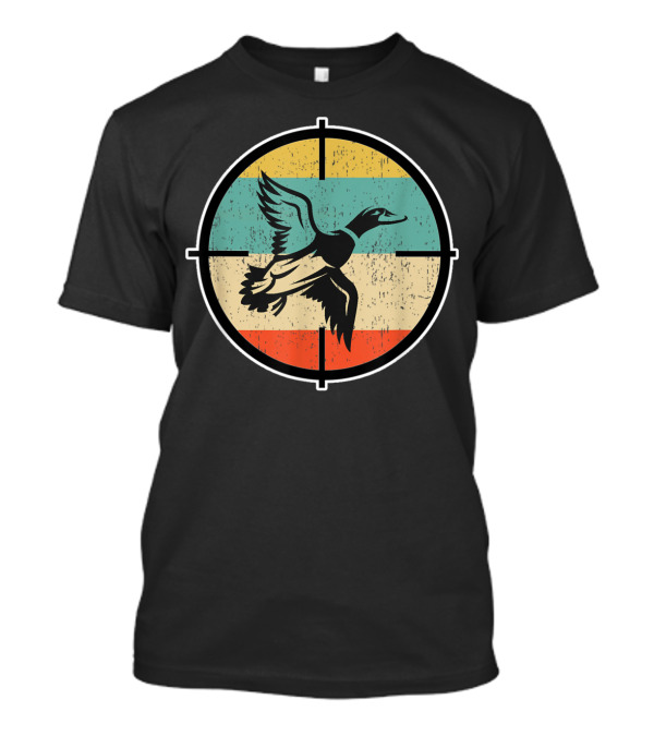 Duck Hunting Duck Hunter Target Retro Duck T-Shirt