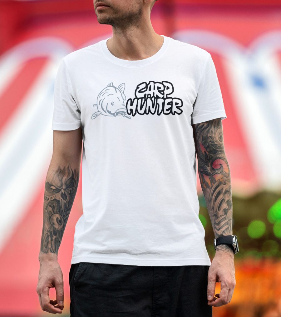 Carp Hunter Fish Underwater Animal Hunter Carp Hunter T-Shirt