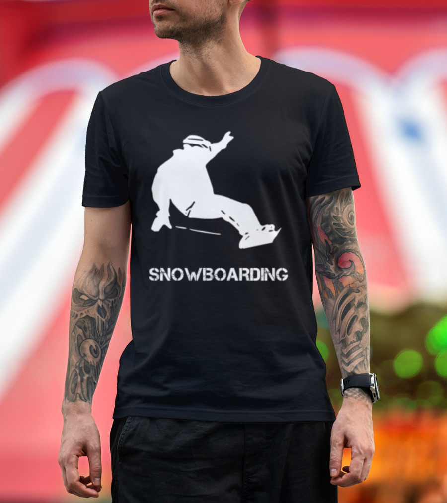 Snowboarding Snowboarder Boarder Action T-Shirt